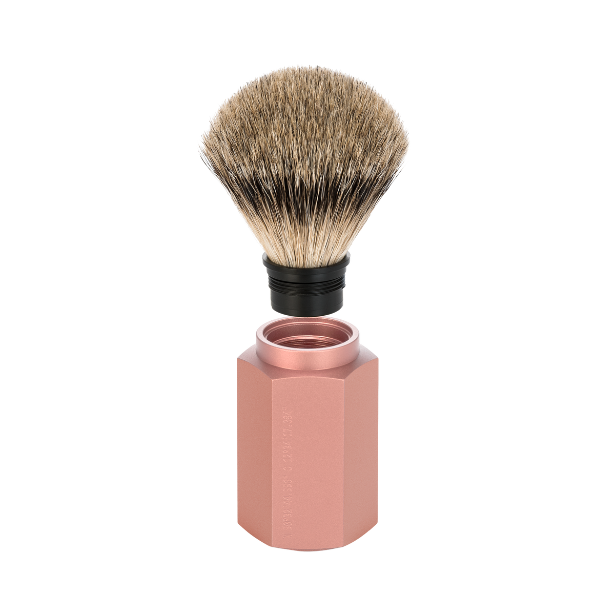 Blaireau de rasage Hexagone Silvertip Blaireau Lever de soleil