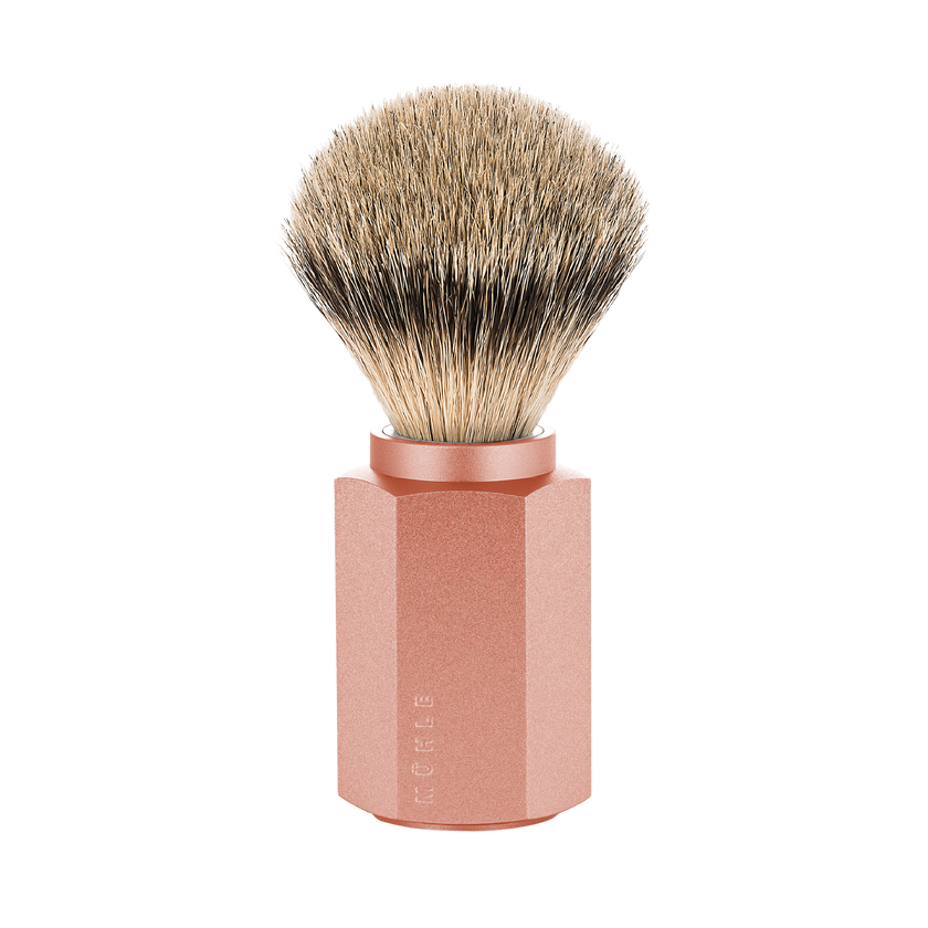 Blaireau de rasage Hexagone Silvertip Blaireau Lever de soleil