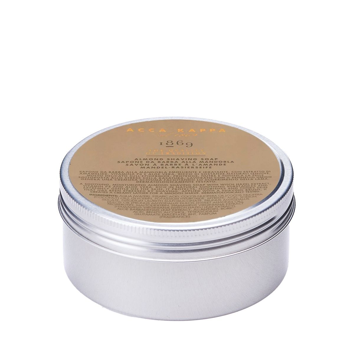 Acca Kappa Savon à Raser – 1869 Amande