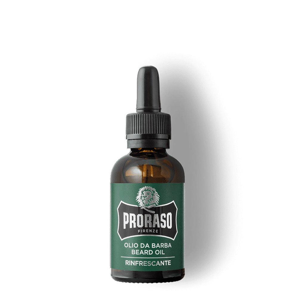 Huile à Barbe Proraso – Vert Rafraîchissant