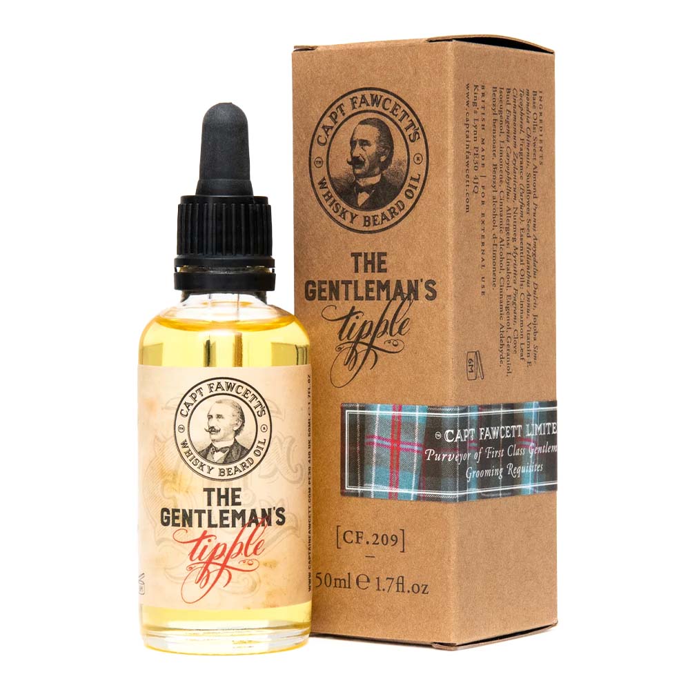 Huile à barbe Captain Fawcett – Whisky