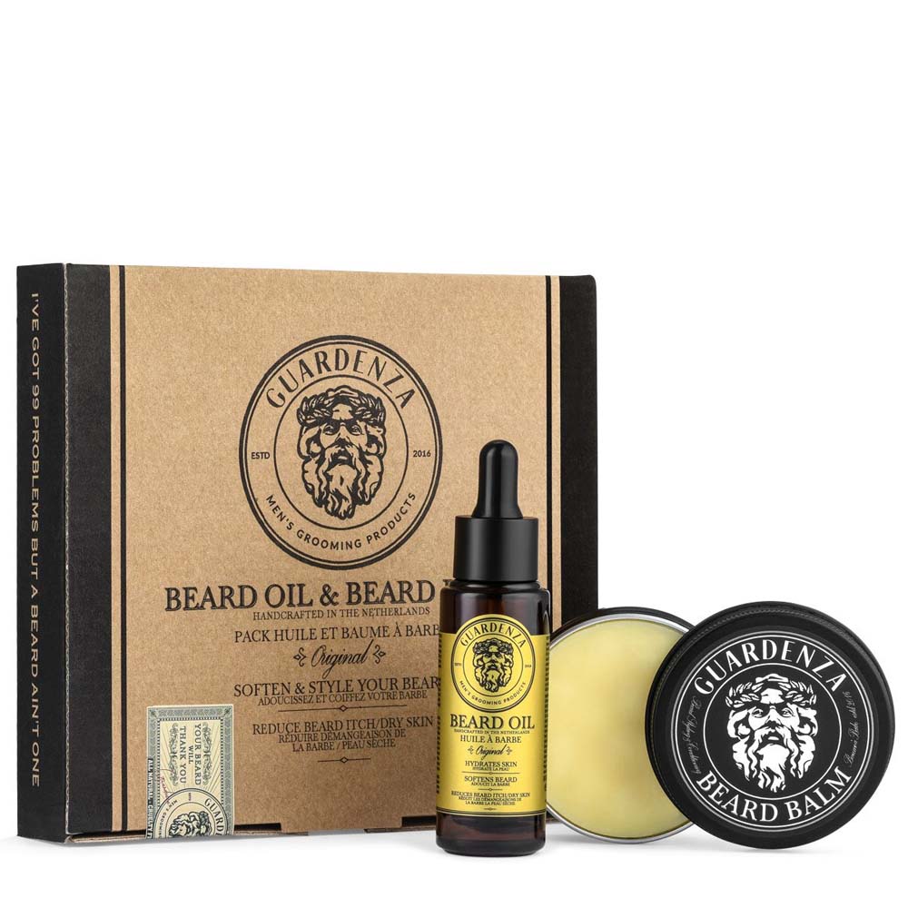 Guardenza Beard Oil & Balm Set