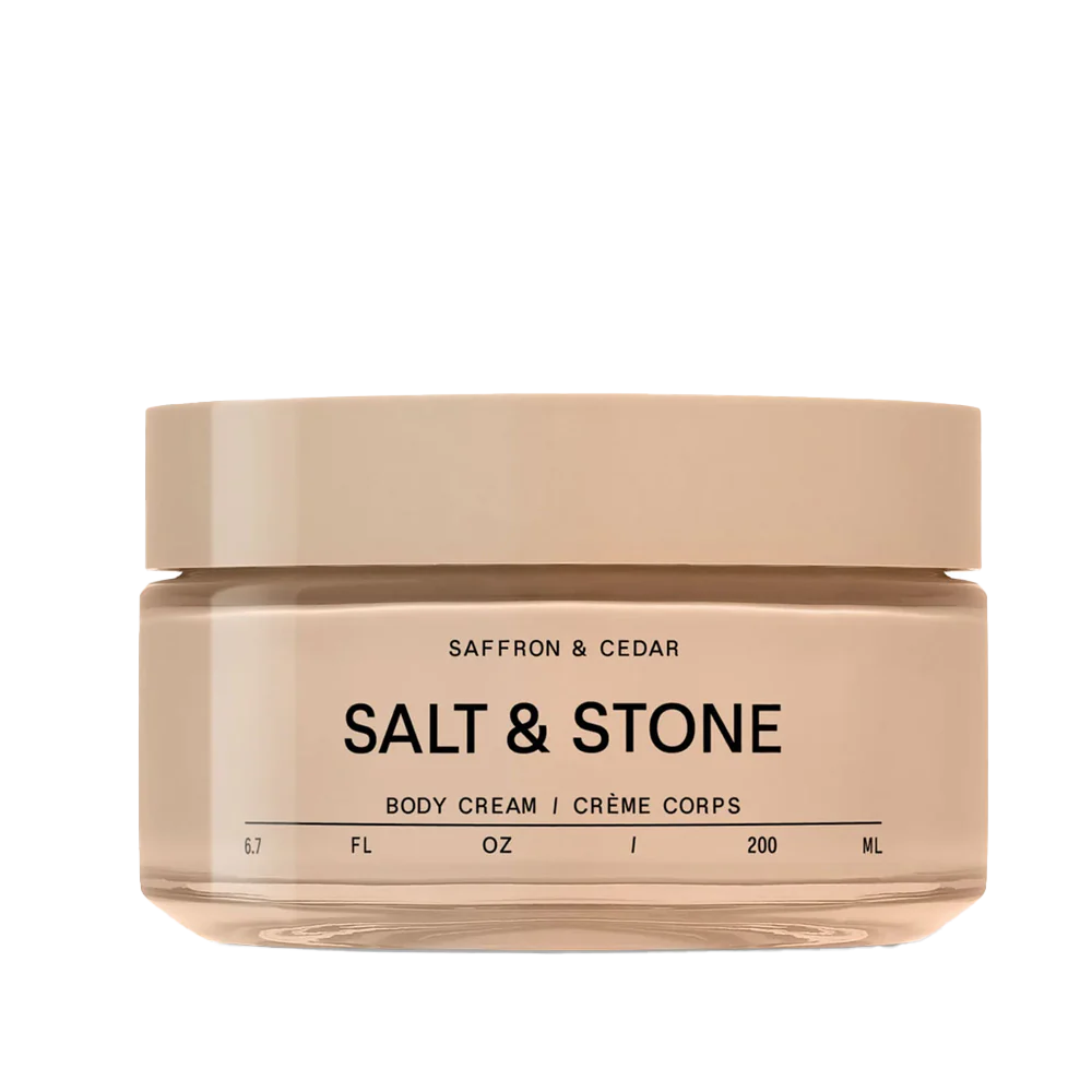 Salt & Stone Body Cream - Saffron & Cedar