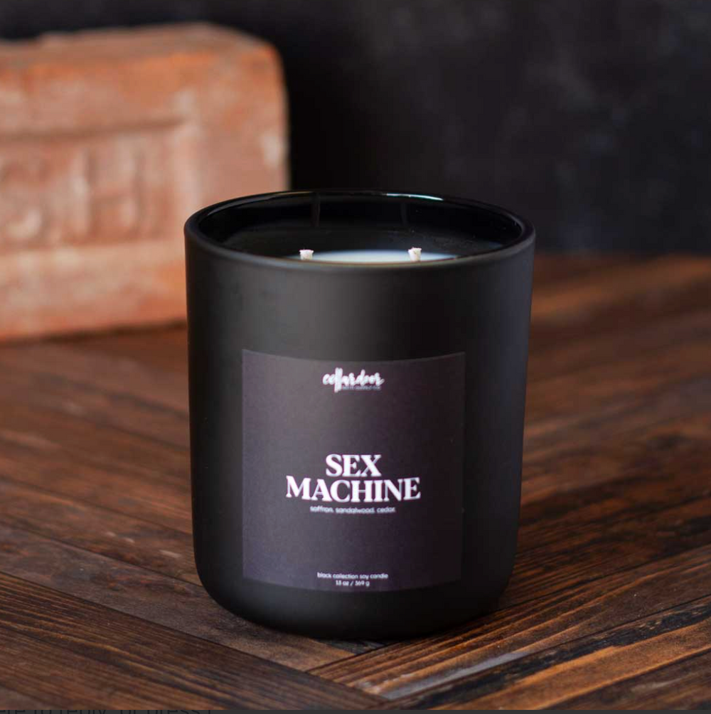 Cellar Door Double Wick Scented Candle – Sex Machine