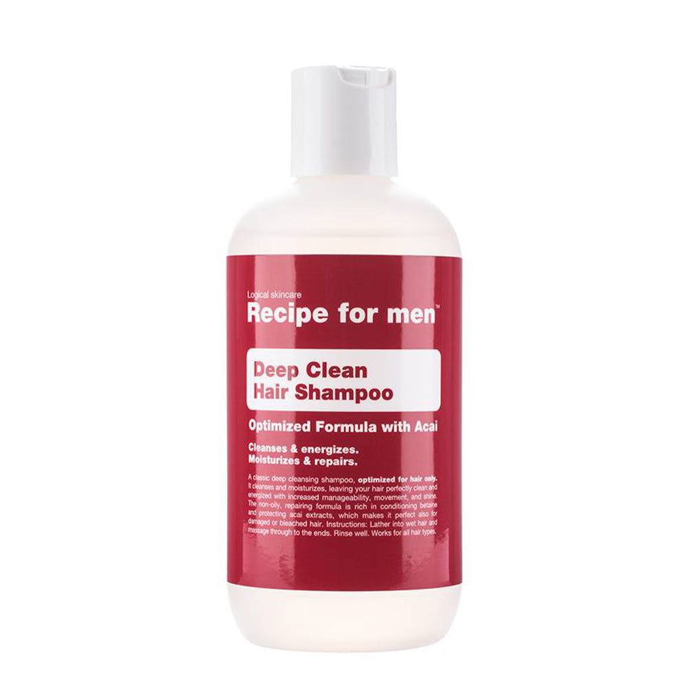 Recette pour Hommes Shampooing Nettoyant Profond