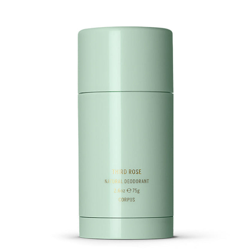 Corpus Naturals Natural Deodorant Stick – Third Rose