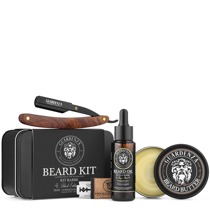 Guardenza Beard Set – Édition Noire