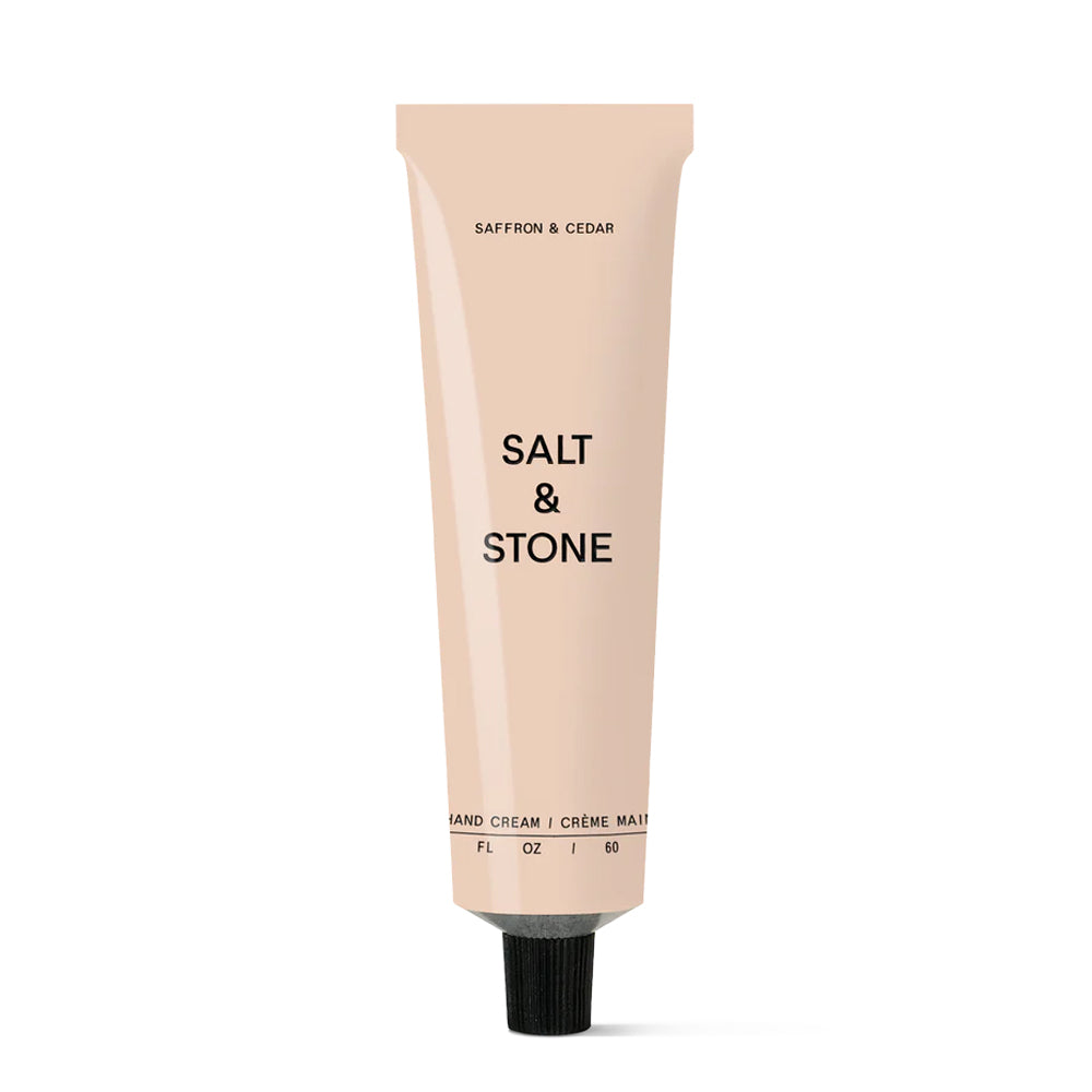 Salt & Stone Hand Cream – Saffron & Cedar