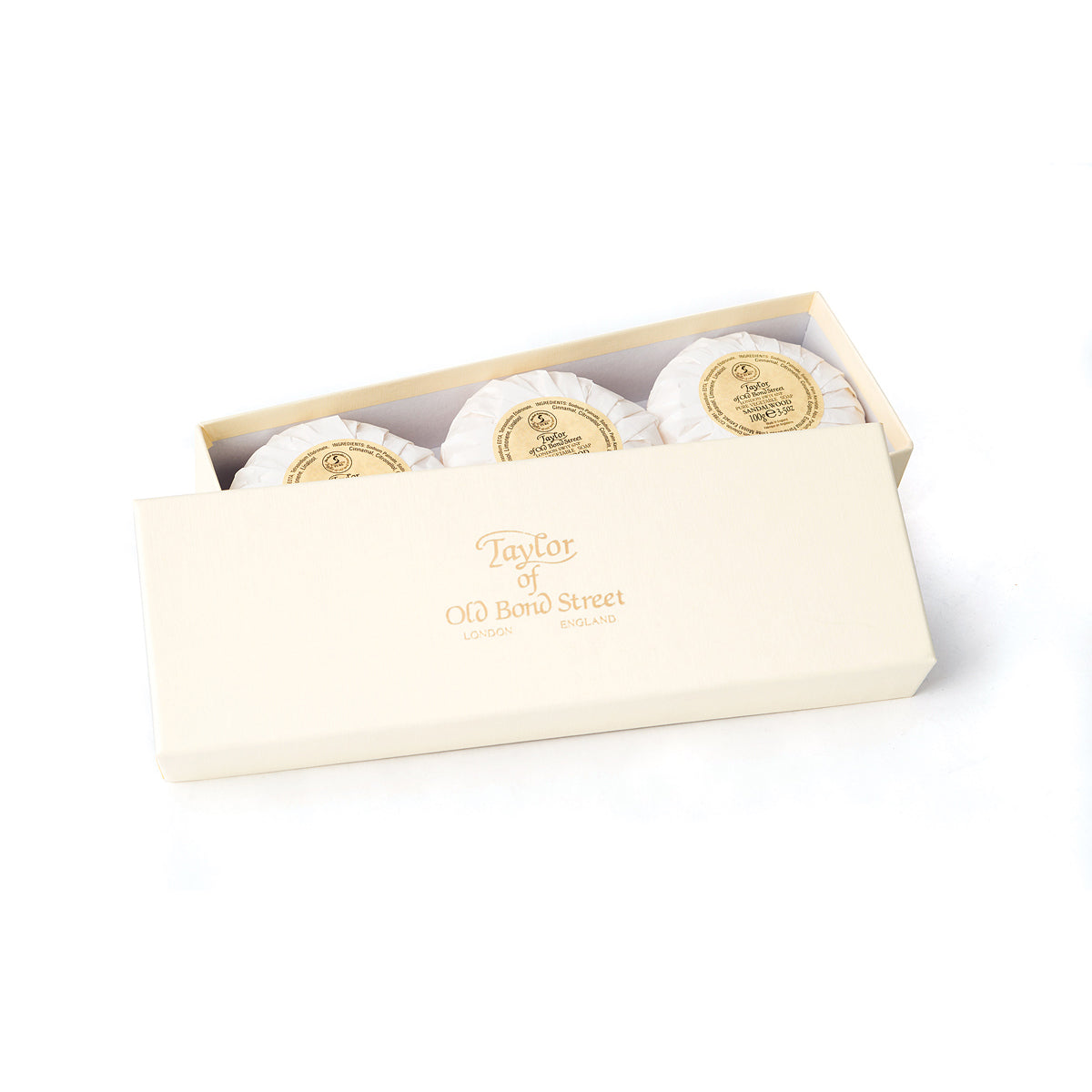 Handzeep cadeaubox 3x Sandalwood