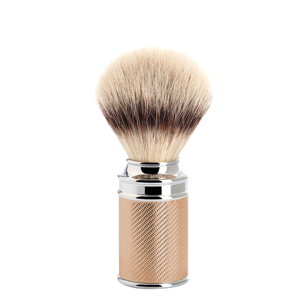 Ensemble de rasage traditionnel - Rasoir de sûreté - Fibre® - Or rose