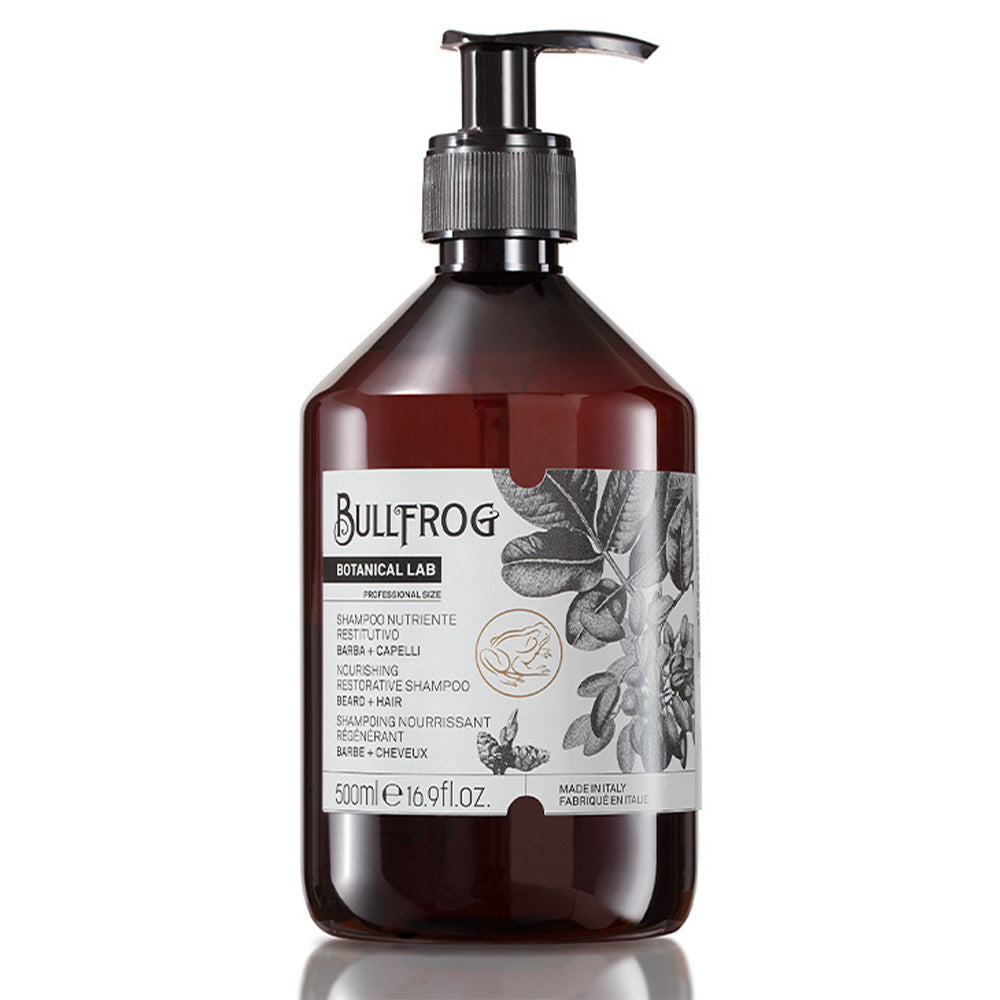 Shampoo Nourrissant Réparateur Bullfrog