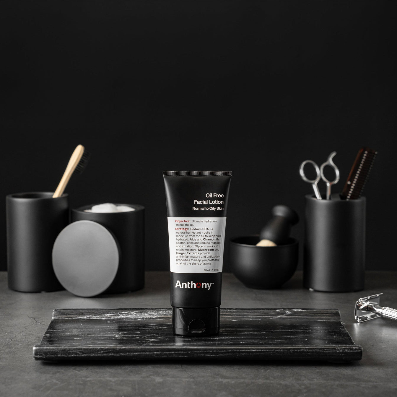 Lotion Visage Sans Huile Anthony