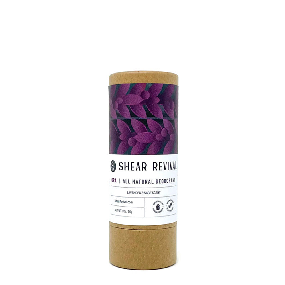 Shear Revival Ora All Natural Deodorant – Lavender & Sage