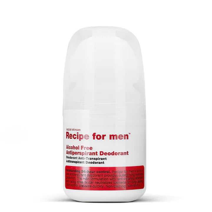 Recette pour Hommes Déodorant Antisudorifique Sans Alcool