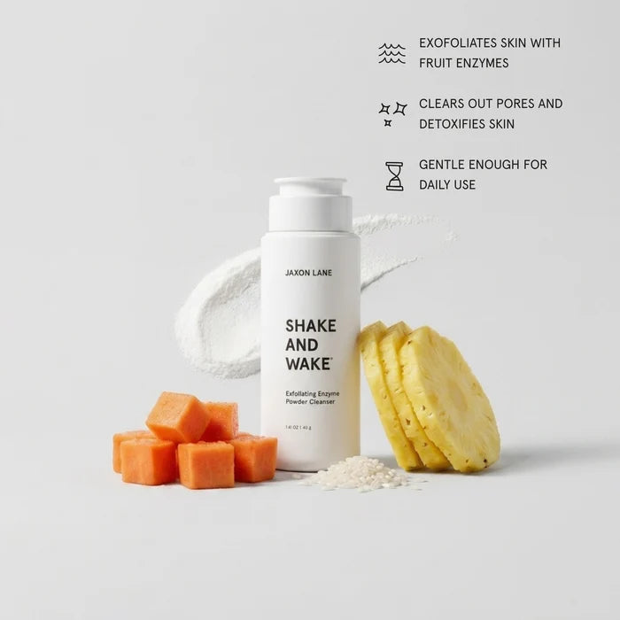 Shake And Wake – Enzyme Powder Face Wash Jaxon 