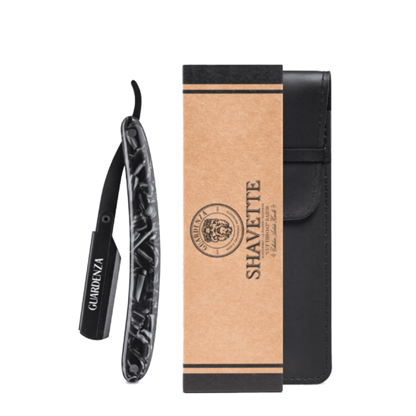Guardenza Shavette "Cut Throat" Razor – Acetate