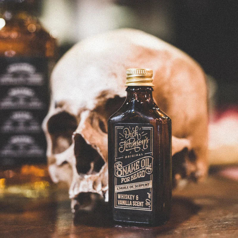 Dick Johnson Snake Oil pour Barbe – Whiskey & Vanille