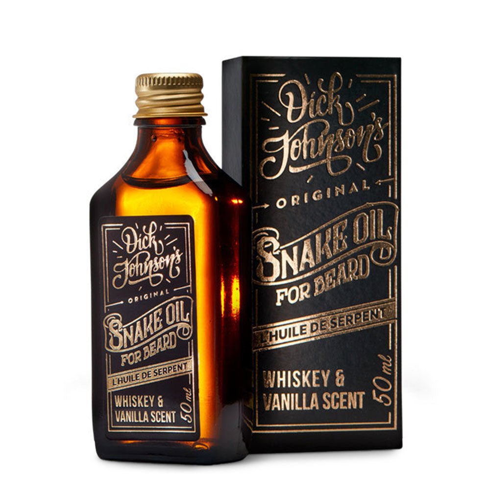 Dick Johnson Snake Oil pour Barbe – Whiskey & Vanille