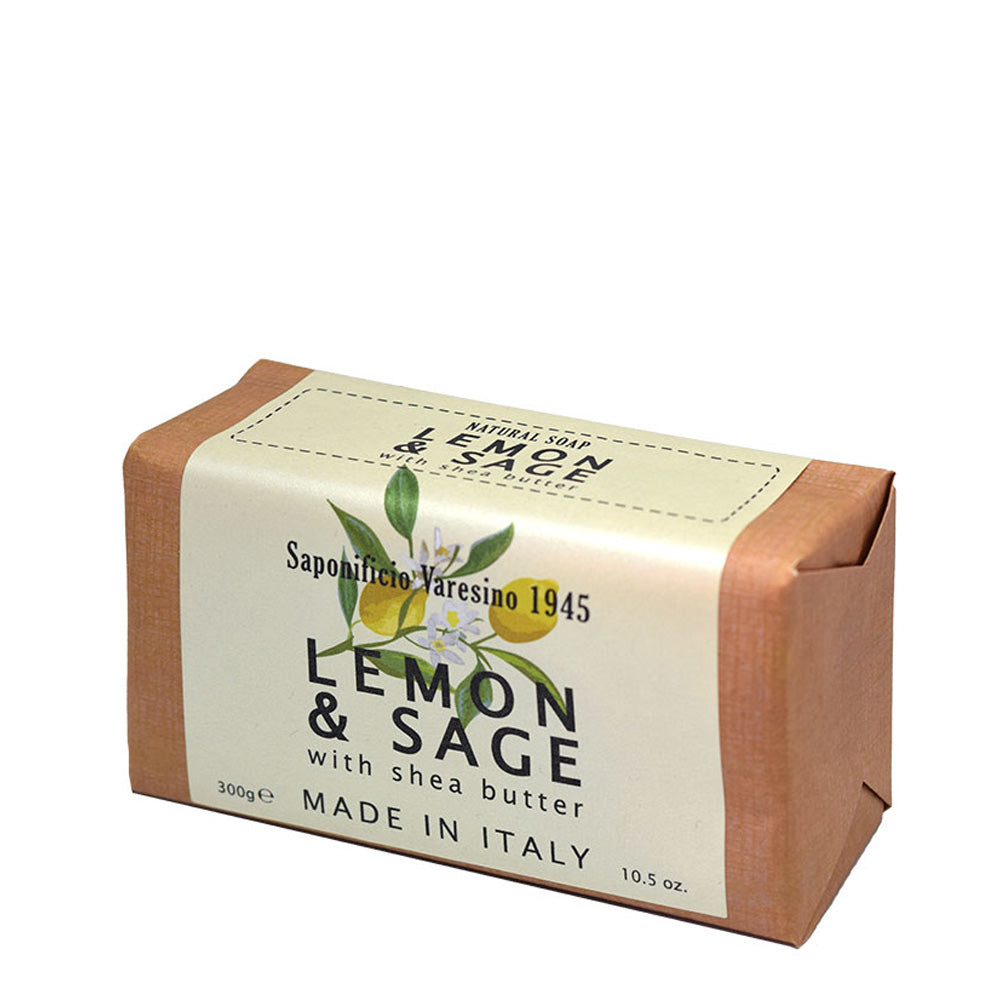 Saponificio Varesino Soap Bar – Lemon & Sage