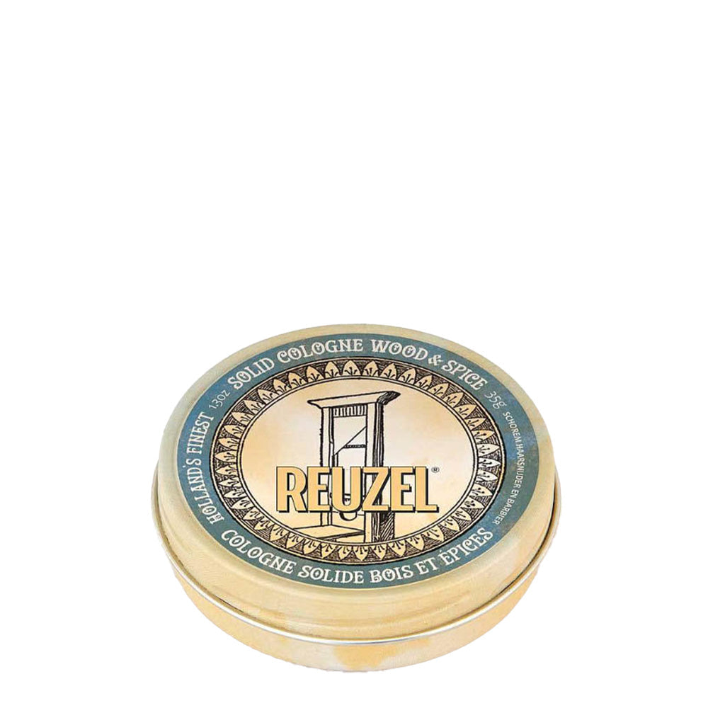 Reuzel Pomade Solid Cologne – Wood & Spice
