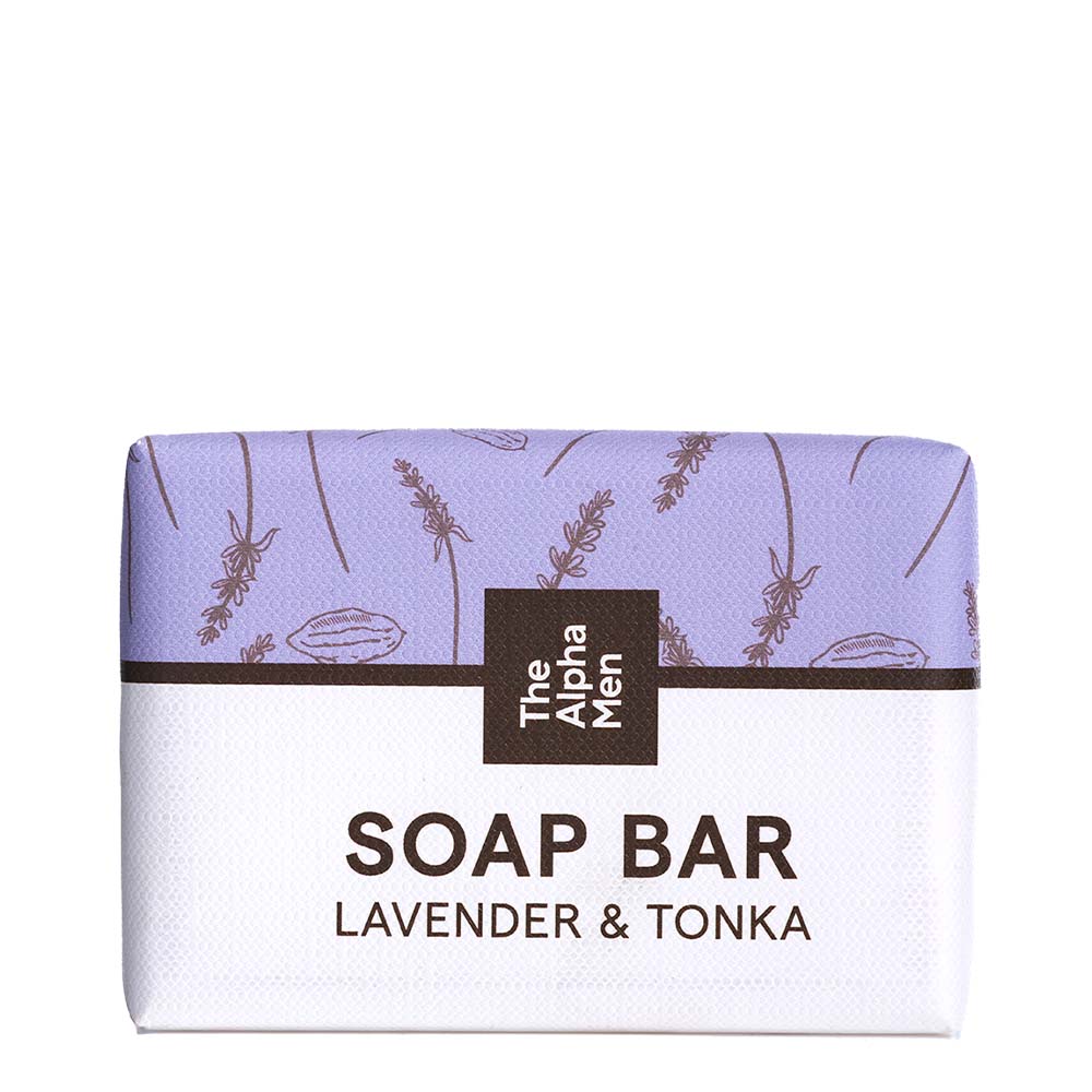 The Alpha Men Soap Bar – Lavender & Tonka
