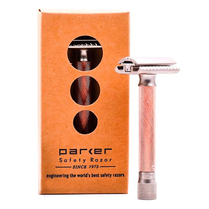 Parker Rasoir de sûreté Variant réglable or rose