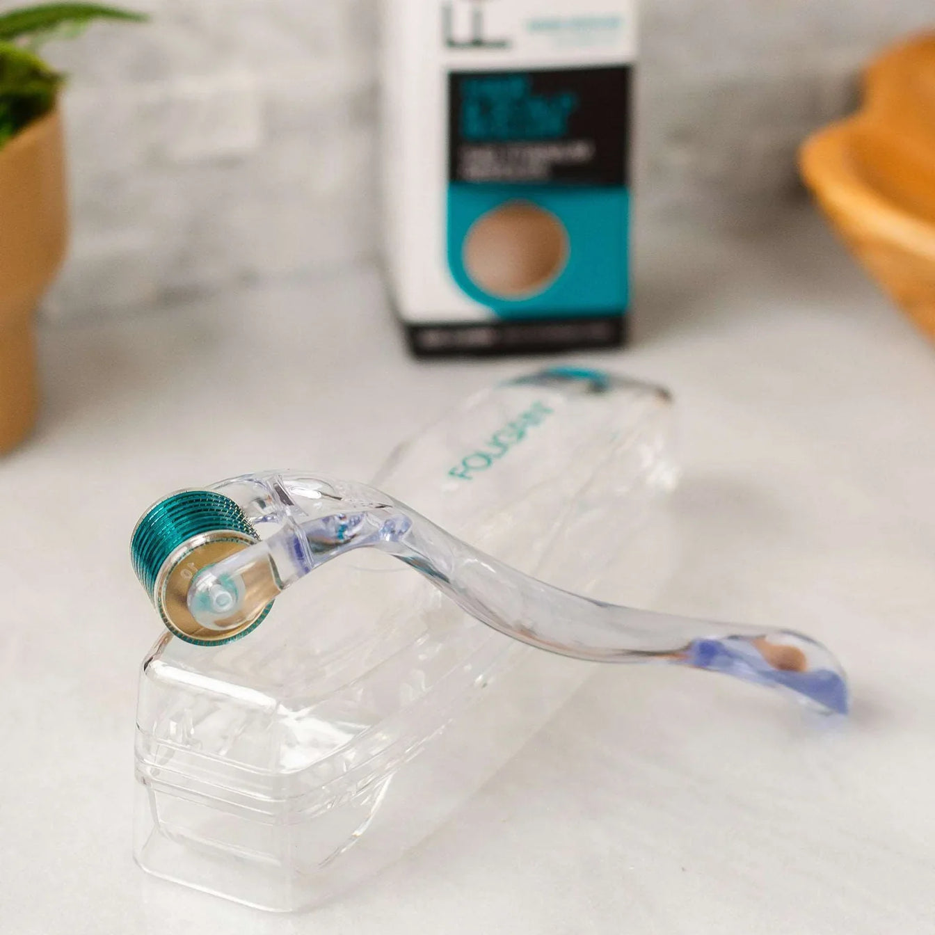 Foligain Rouleau pour Cheveux et Cuir Chevelu .25mm