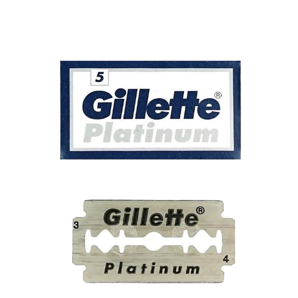 Lames Gillette Platinum Double Edge