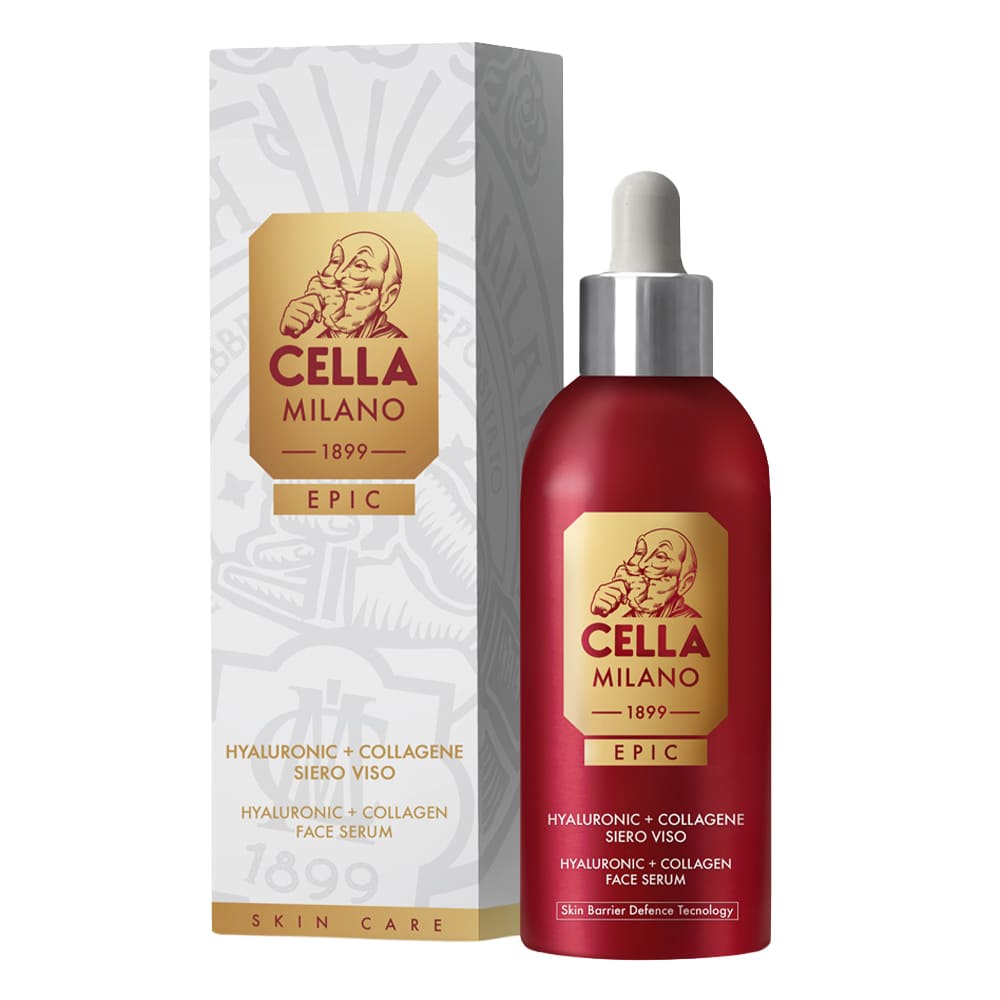 Cella Milano Epic Sérum Visage – Acide Hyaluronique + Collagène