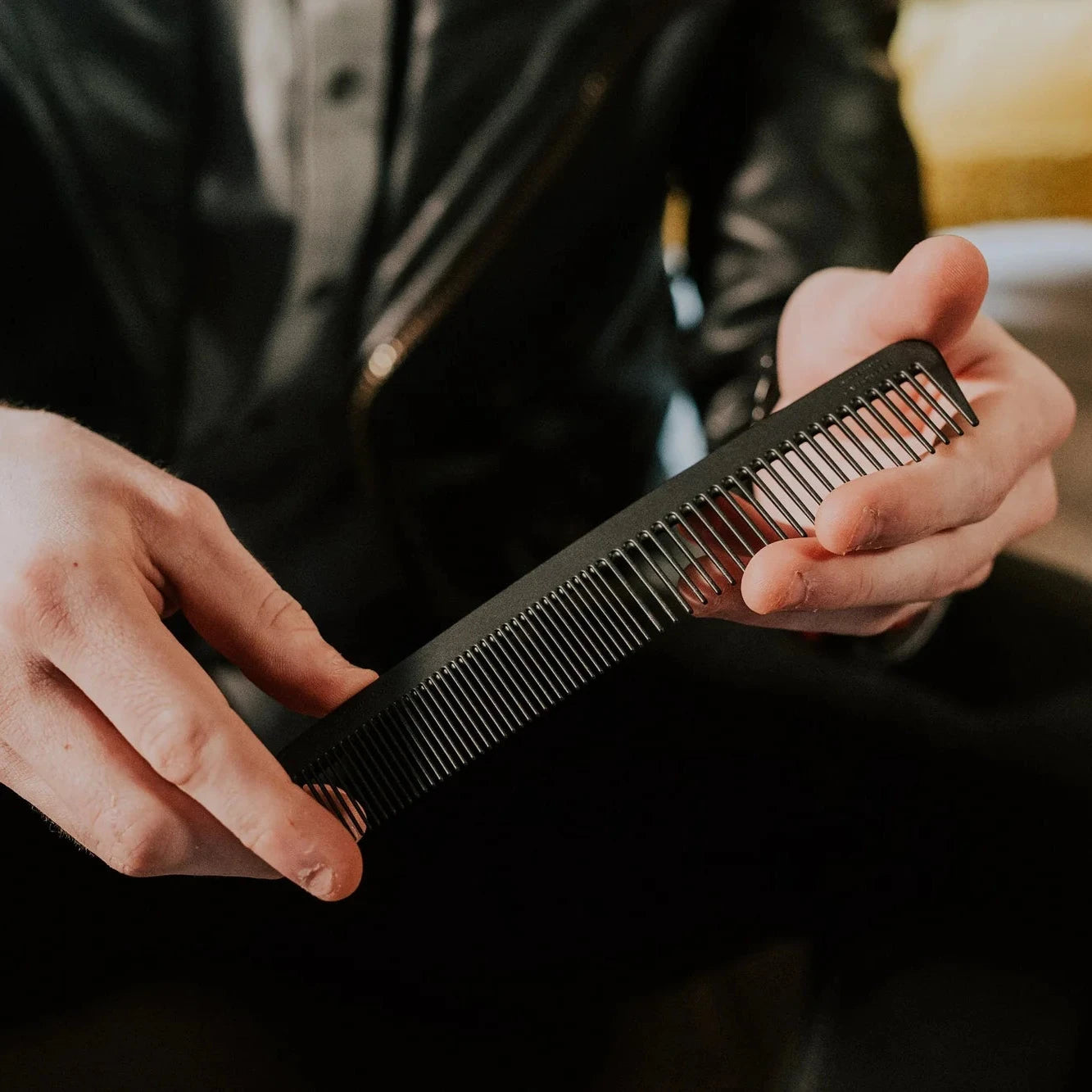 Hair Comb Model No. 6 – Carbon Fiber