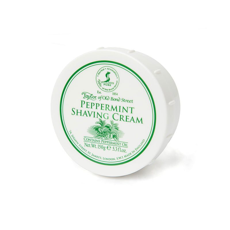 Taylor of Old Bond Street Peppermint scheercreme 150 g
