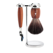 Ensemble de Rasage Vivo 3 Pièces - Bois de Prunier