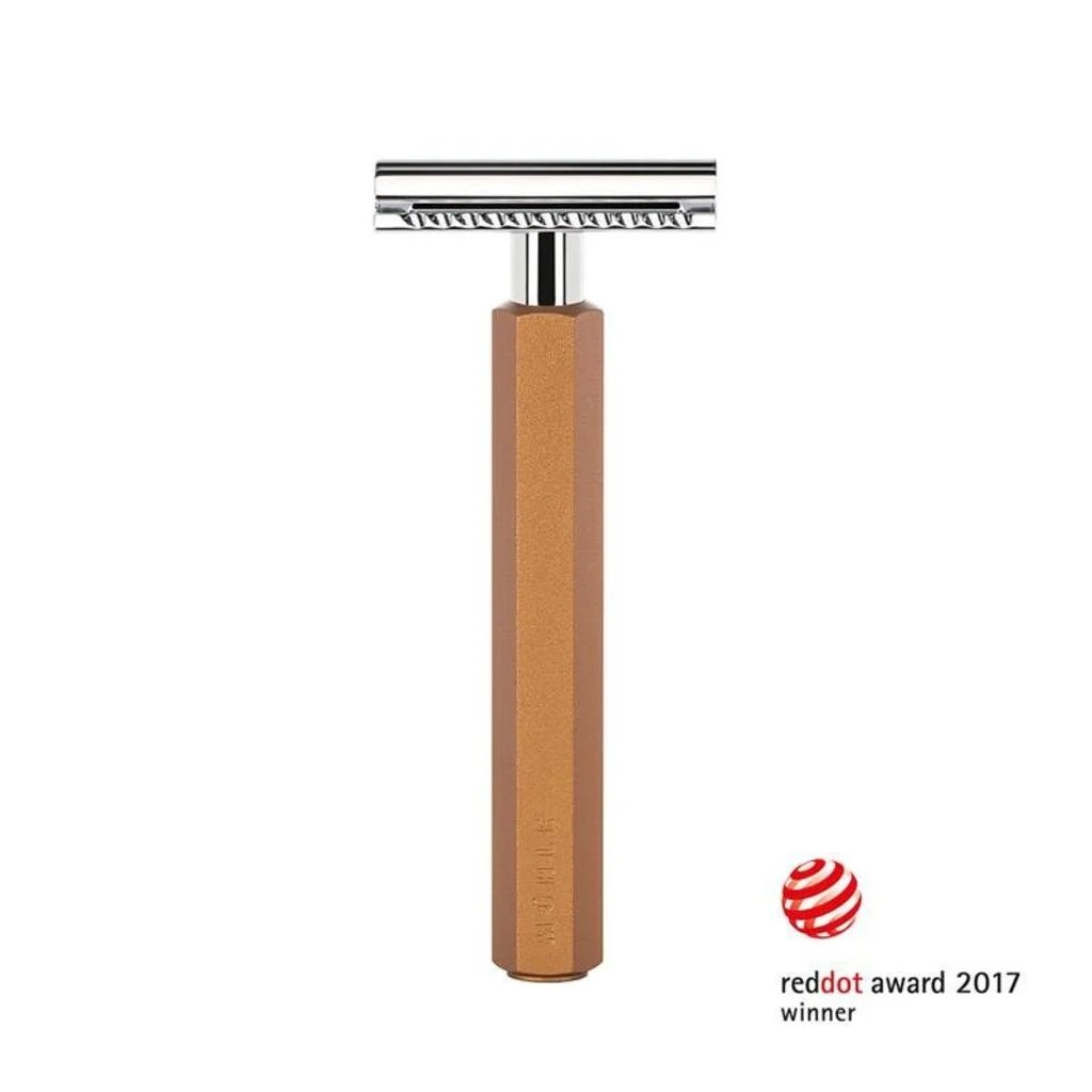 Rasoir de sécurité - Bronze - Peigne fermé