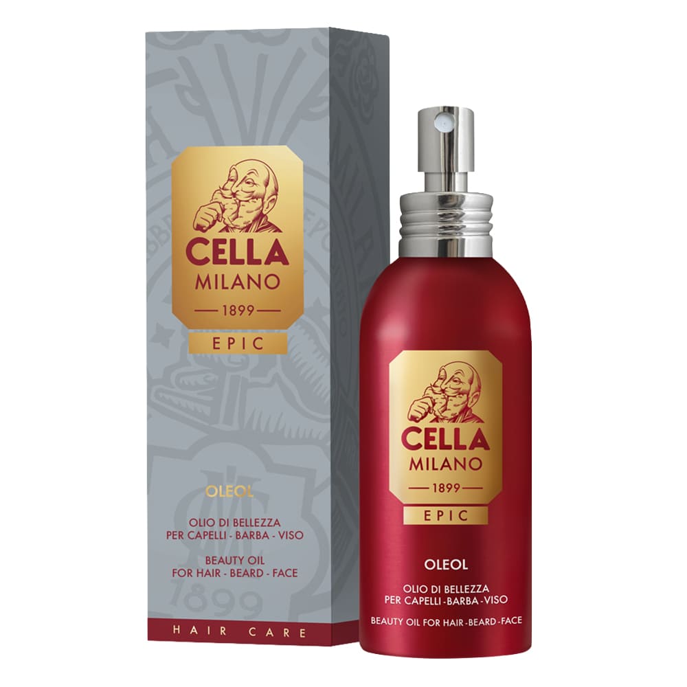 Cella Milano Epic Huile Cheveux, Barbe & Visage