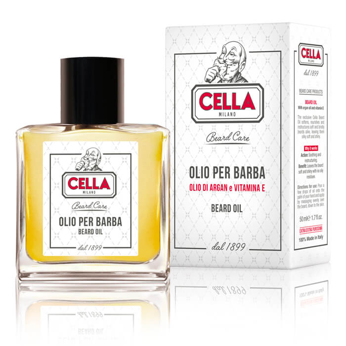 Cella Milano Huile à barbe – argan