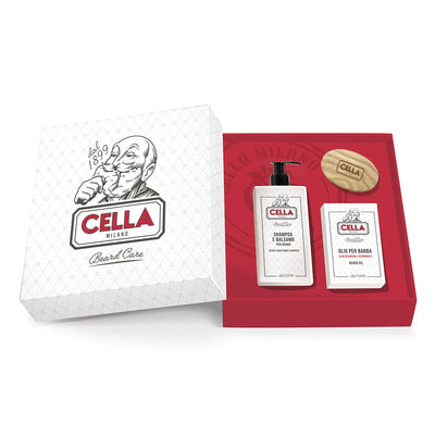 Image de Coffret soin de la barbe – shampooing, huile et brosse