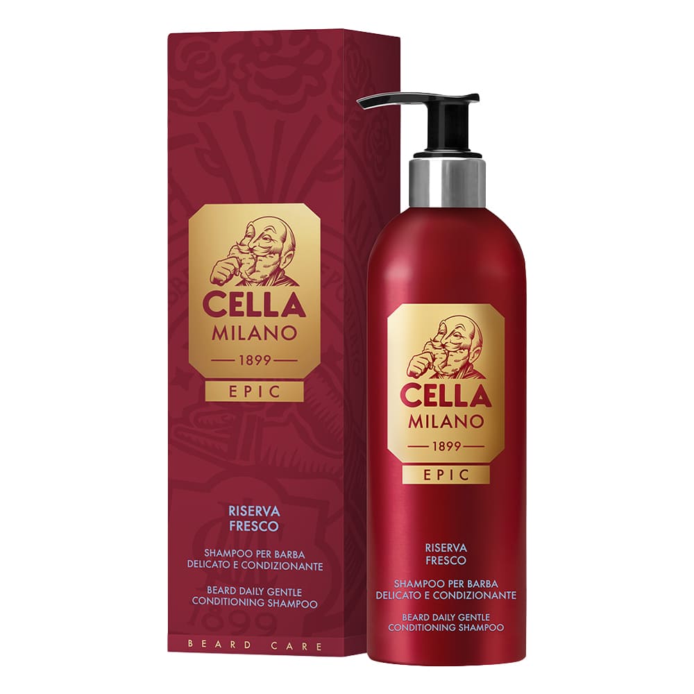 Cella Milano Epic Shampooing à Barbe – Riserva Fresco