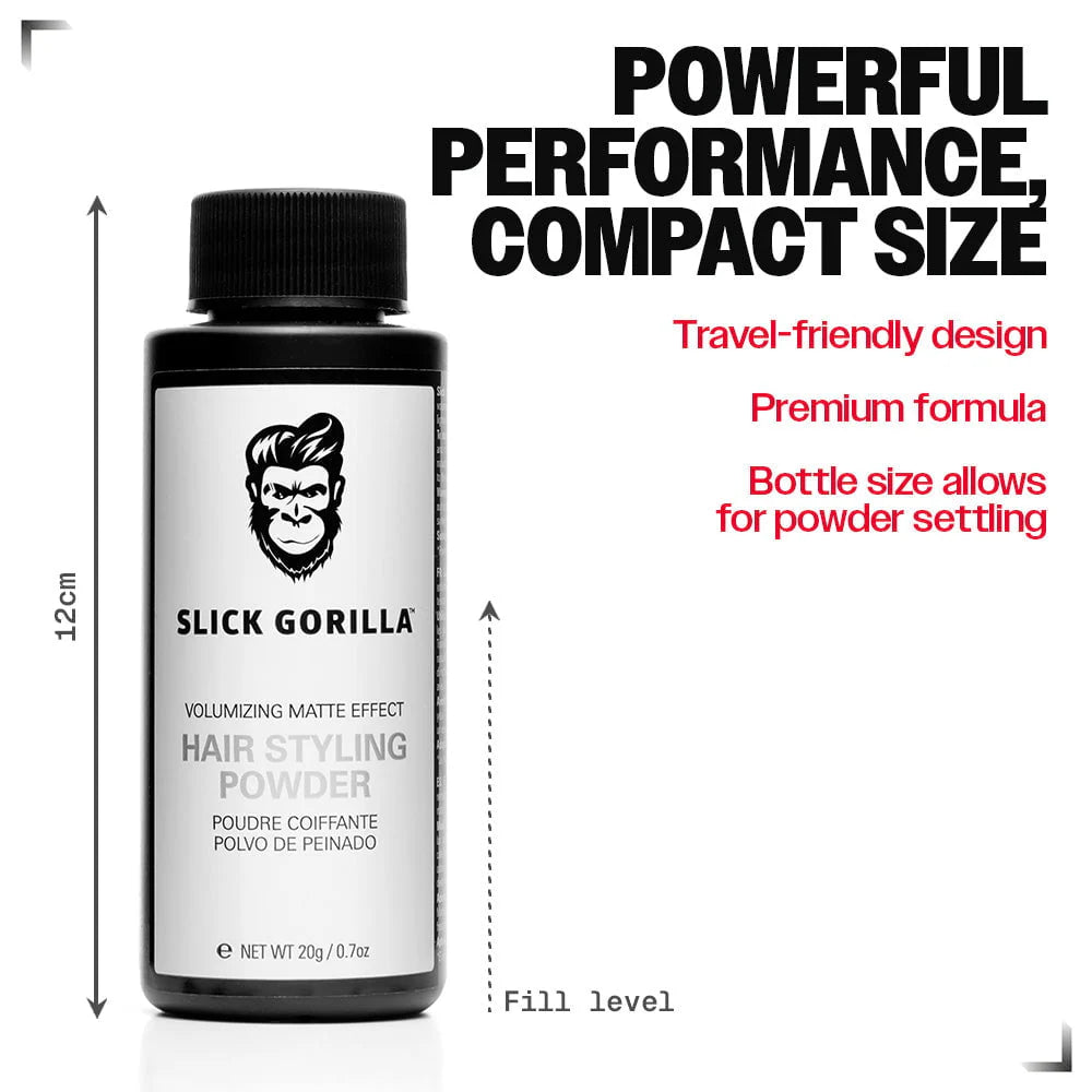 Slick Gorilla Hair Styling Powder