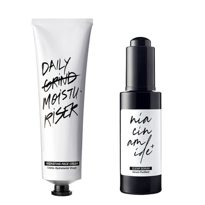 Image de Duo Crème visage hydratante & Sérum clarifiant
