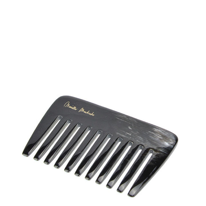 Peigne Afro en véritable corne Mariella Martinato