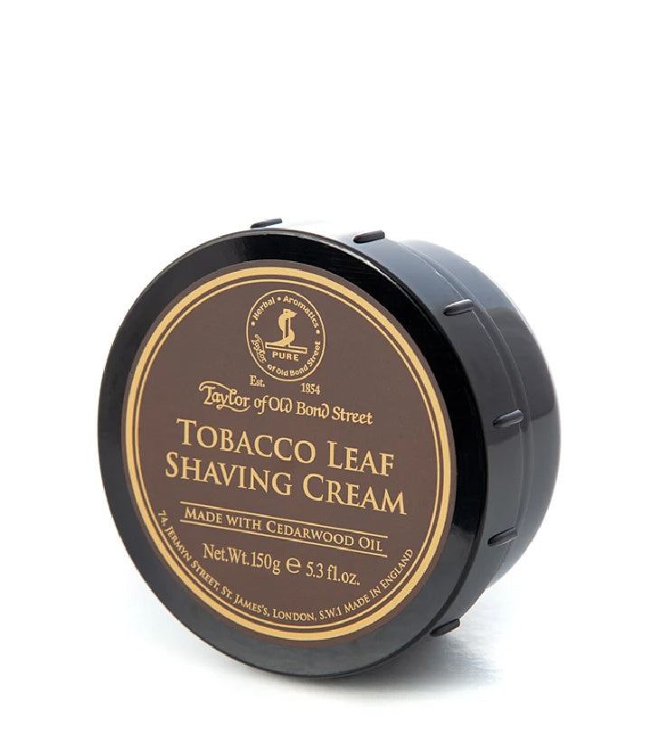 Taylor of Old Bond Street Crème à Raser – Feuille de Tabac