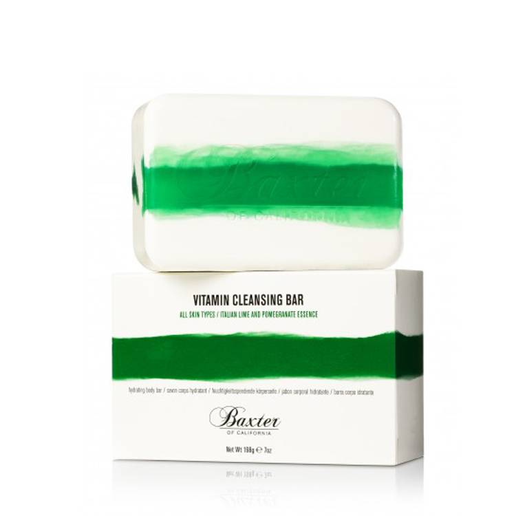 Baxter of California Barre de Savon Vitaminé – Citron Vert Italien