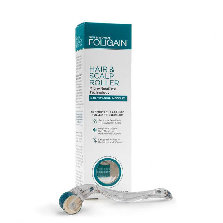 Foligain Rouleau pour Cheveux et Cuir Chevelu .25mm