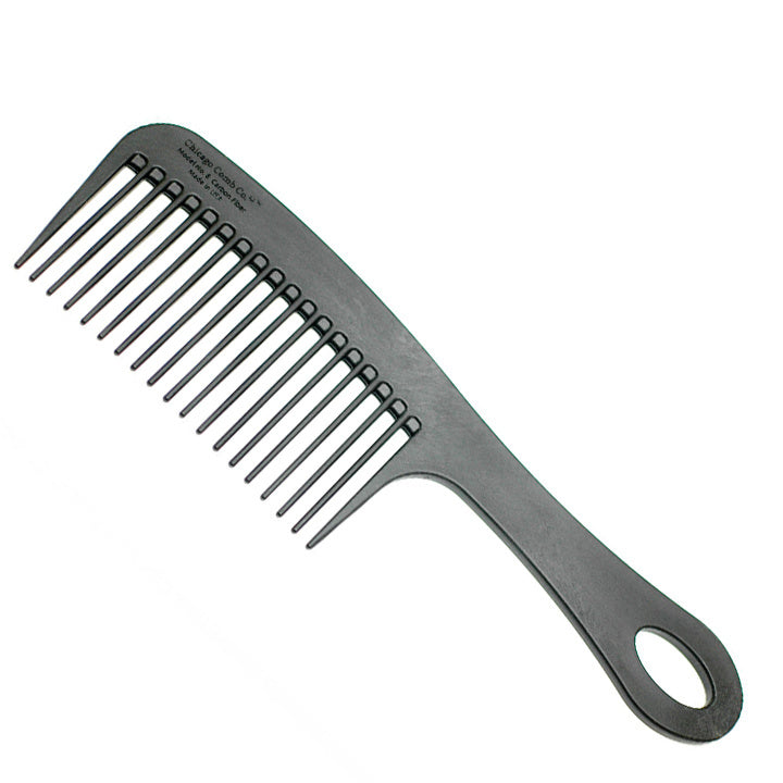Chicago Comb Co. Peigne à Cheveux Modèle N° 8 – Fibre de Carbone