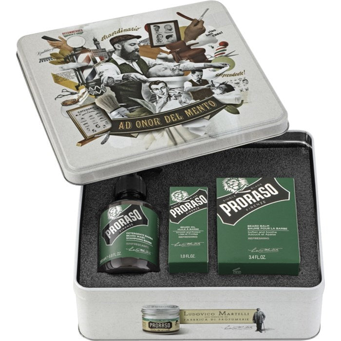 Proraso Kit à Barbe – Vert Rafraîchissant
