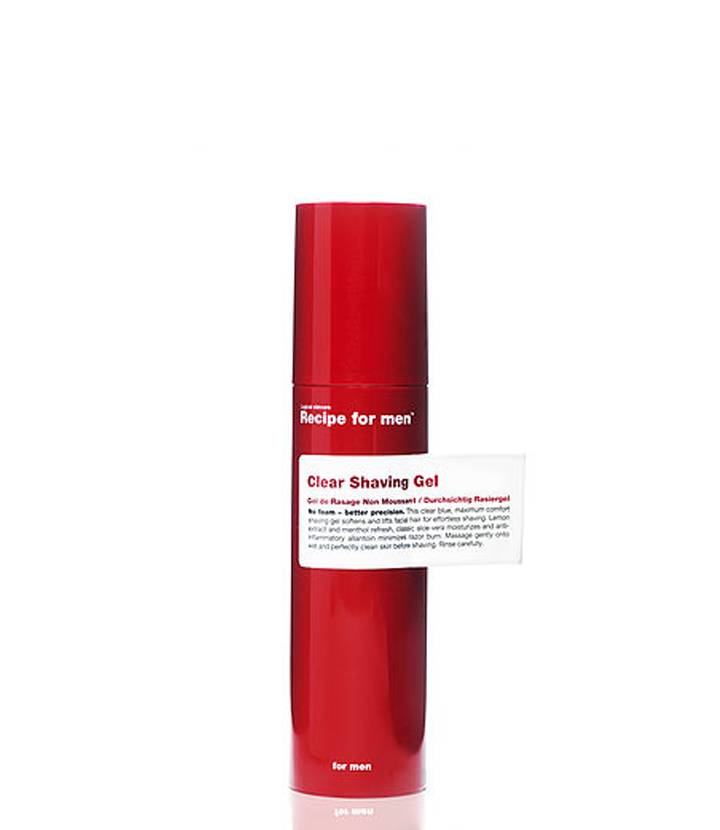 Recette pour Homme Gel de Rasage Transparent