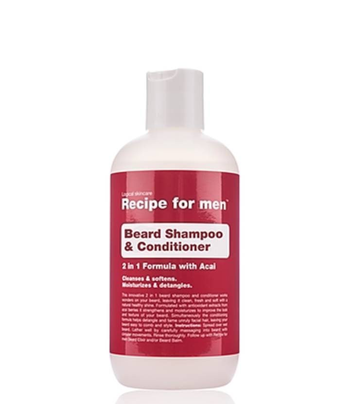 Recette pour Hommes Shampooing & Après-shampooing Barbe