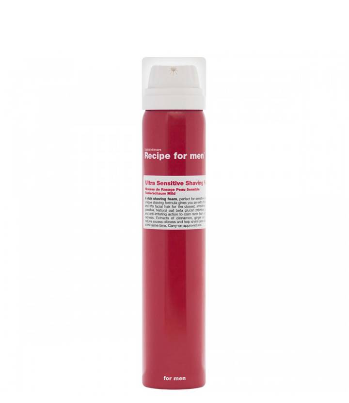 Recette pour Hommes Mousse à Raser Ultra Sensible