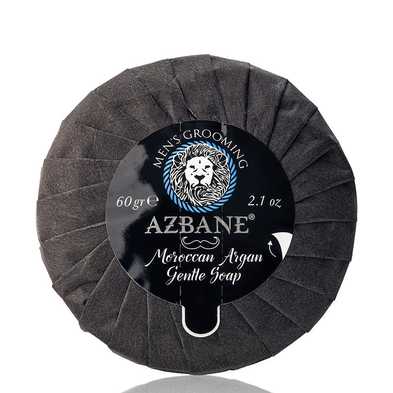 Savon Doux pour Barbe à l'Argan Marocain Azbane