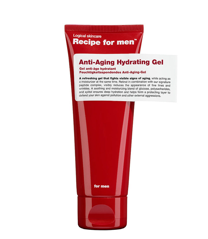 Gel Hydratant Anti-Âge Recipe for Men